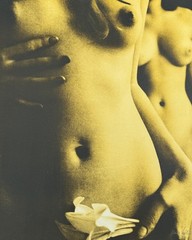 Karin Szekessy, Lilly Dagmar in profile, light print, 1972, autographed and numbered