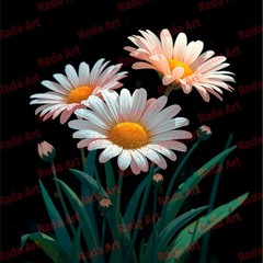 Chamomile Daisy Flower Digital Image Picture Photo Wallpaper for Frame Desktop