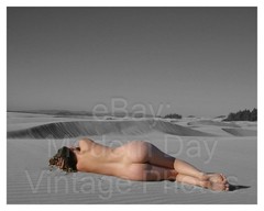 Artistic Nude 8×10 Photo original artist of Sarah on in Sand Dunes sar_0841
