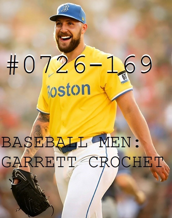 MALE PORTRAIT #0726-169- athletes series -baseball men- crochet -free ship/usa