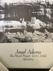 Ansel Adams The Mural Project 1941-1942 Cliff Dwellings Framed RARE