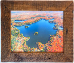 Wheeler Lake, Oconto Co., near Lakewood, Wisc., Overhead Photo. Frame Optional.