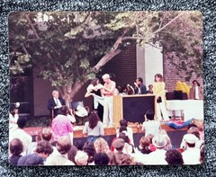 CAL ARTS 1981 Graduation PHOTO BOB FITZPATRICK GOES TOPLESS and UNDRESSES