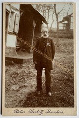 orig. KAB Cabinet Photo Photograph Old Picture around 1890 Burscheid Order War Soldier