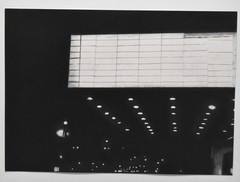 Vintage Movie Marquee Black and White Framed Photograph, Artist Unknown