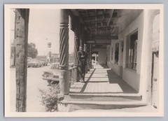 Taos New Mexico USA 1964 – Street Advertising Indian Arts Car – Old Photo