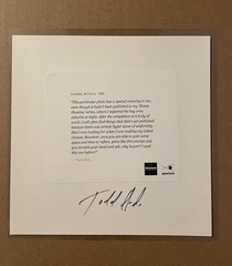 TODD HIDO HOUSE HUNTING 6″ x 6″ MAGNUM PRINT LTD SIGNED MINT