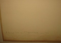 Original FRANCIS JAMES MORTIMER «A Rough Sea» Seascape WAVES Photograph – Signed