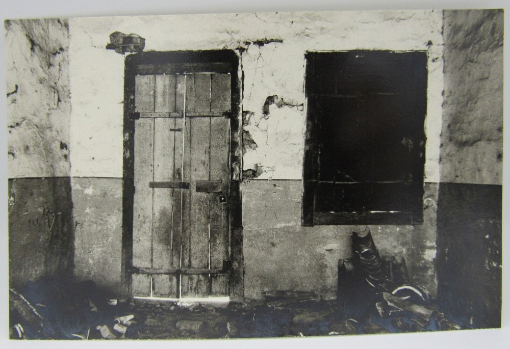 Attributed to Ivan Massar b/w photograph interior door photo