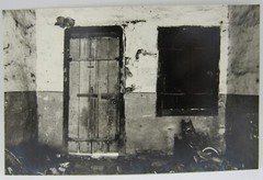 Attributed to Ivan Massar b/w photograph interior door photo