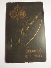 Aachen – 1885 – Otto Winkelmann / Venezuela – school friend of W. Cossmann / CDV