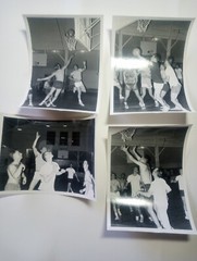 1962 DENVER UNIVERSITY LAW SCHOOL BASKETBALL TEAM GAME ACTION SHOTS by RON HILL