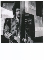 Jimi Hendrix 3, by Nico v.d. Stam, postcard, postcard, carte postale