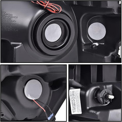 LED Tube Headlights Assembly Compatible with Ford F150 2009-2014 Pair Left & Rig