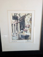 Martin Roberts Framed Signed Photo «The Bread Store»