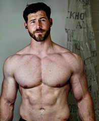 [Z428] Handsome Male Cute Model Showing Off Body Manly Physique