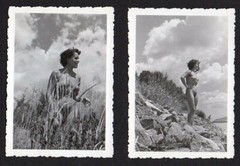 NUDE FIGURE STUDY Orig Photos 2 Snapshots by ALEXANDER BAEGE German photographer