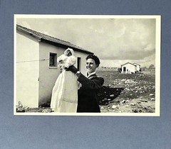 David Seymour aka Chim Art Photo Print Card – First Settler Baby In Alma Israel