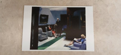 Edward HOPPER, «Hotel Lobby», Postkarte, carte postale, postcard