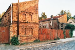 Gisela Franke Berlin Brandenburg Village Street Brick Yard Photography 80s/90s