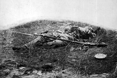New Civil War Photo Union Soldier Hit by Shell at Battle of Gettysburg – 6 Sizes