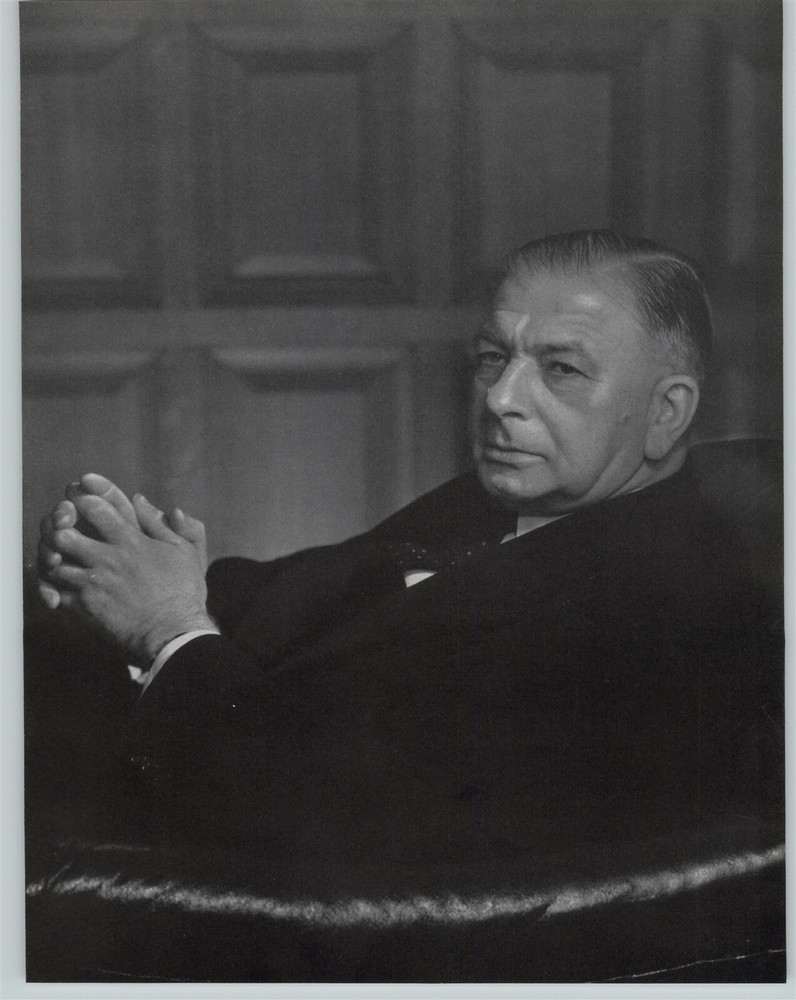1946 Yousuf Karsh Albert Victor Alexander Original Portrait Photo Gravure