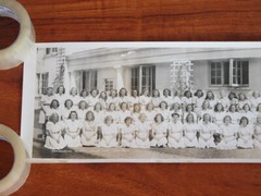 Rare Vtg 40s Marlborough School Junior High School Students 1946 Los Angeles CA