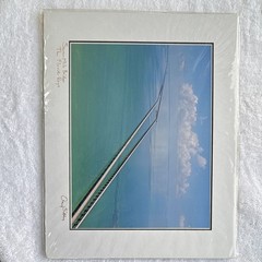 Gary Sader Signed Key West Color Photograph, Matted Landscape 11 x 14 in