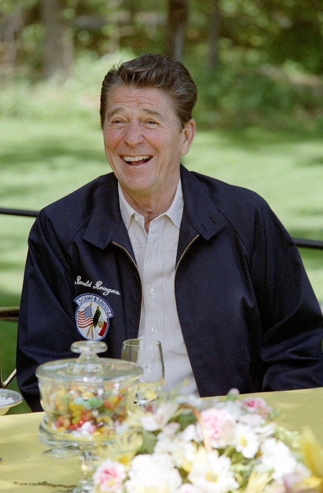Ronald Reagan 8×10 Photo President Reagan Portrait Vintage White House 40th USA
