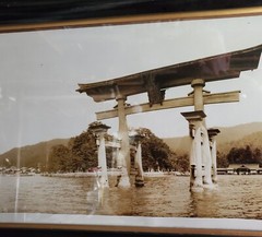 Wakaji Matsumoto Antique Hiroshima,Photo Inland Sea Japan, Cunard Ship Franconia