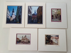 JAMES B SHOLTIS ORIGINAL SIGNED CITYSCAPE PHOTOGRAPHS PRAGUE CZECH & SLOVAKIA