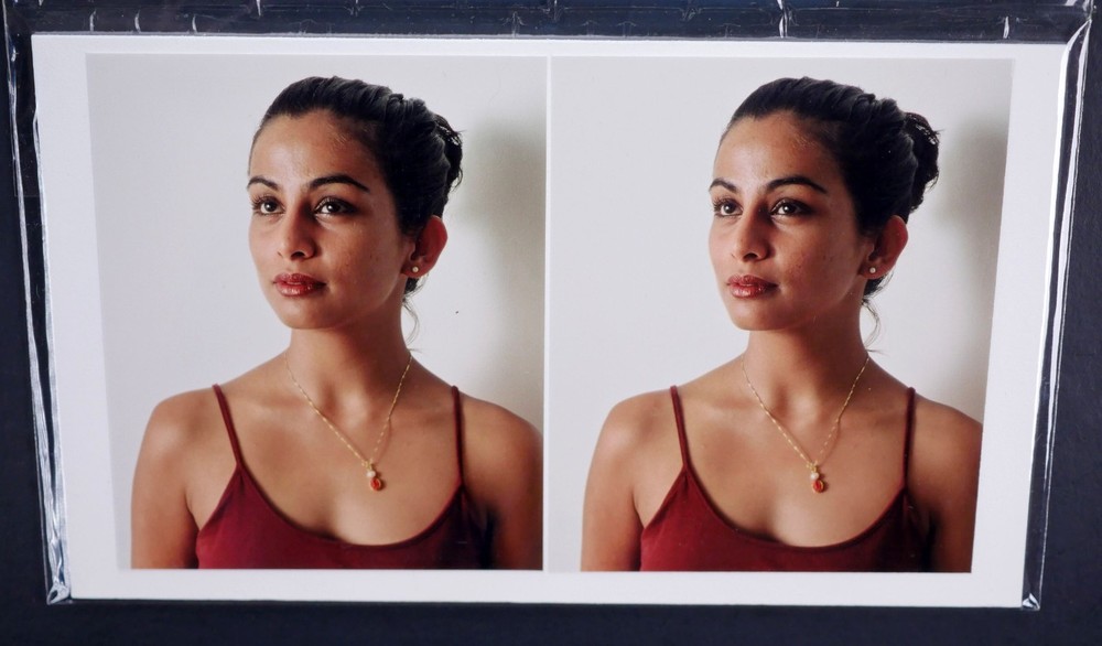 Boris Starosta 3D Stereoview – Eva 118 – portrait model signed 2001 #151