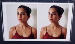 Boris Starosta 3D Stereoview – Eva 118 – portrait model signed 2001 #151