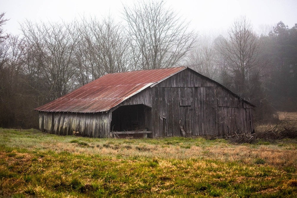 Rustic Barn Photography Print Country Picture Arkansas Photo Farmhouse Decor