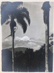 Hugo Brehme Photo Pico De Orizaba Mexico Black & White Fine Art Hand Signed