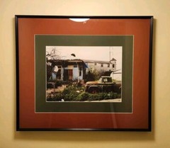 Louisiana Bayou Green Truck Blue Home Train Art Photograph Suzi Persky w-Y