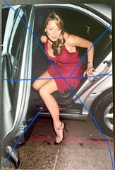 LEGGY BUSTY CLAIRE SWEENEY ACTRESS 0RIGINAL PAP PHOTO 6 x 4 inches