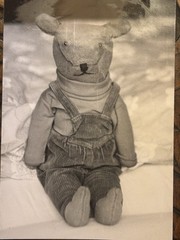 🎁Lot 7 Photos ~30-80s ~GDR Reich Kids Toys Dolls Bears Plush SW ~7×10
