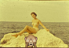 Color Slide Female Nude Nude and Art Photography Circa 1970 FD14