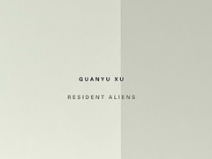 Guanyu Xu (b. 1993) Art Show Announcement Card 2025 – Resident Aliens