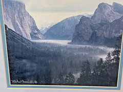 Yosemite Valley National Park Art Photo Signed By Richard Barrington 13″x12″