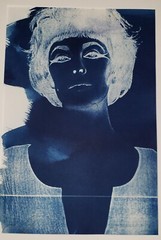 JEFFREY NELSON Original Hand SIGNED Cyanotype Photography «ELIZABETH TAYLOR»
