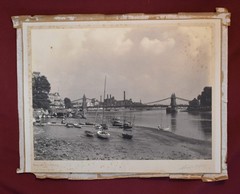 VTG Photograph ‘Hammersmith Bridge from The Creek Wall’ Signed by Stuart Taylor