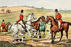 Fox Hunt “Hunting Incidents” by H Aiken DIGITAL DOWNLOAD Print at Home Wall Art