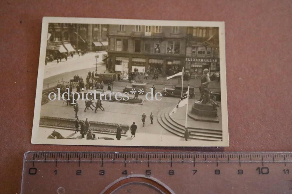 Great old photo-Dresden Johannesring-Bismarck monument-1914-1920??