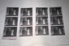 NEWLY FOUND! Hendrickson PHOTO Contact Sheet Proof & Negatives MADAM & her DOG