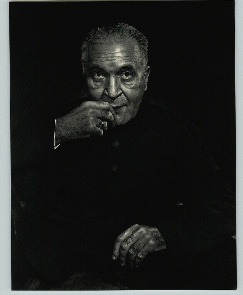 1956 1959 Yousuf Karsh Bruno Walter Conductor ORIGINAL Portrait Art Photo 16X20