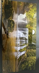 Marshall R. Mahler Soul of the River Metal Photograph 20×40 Signed COA Nature