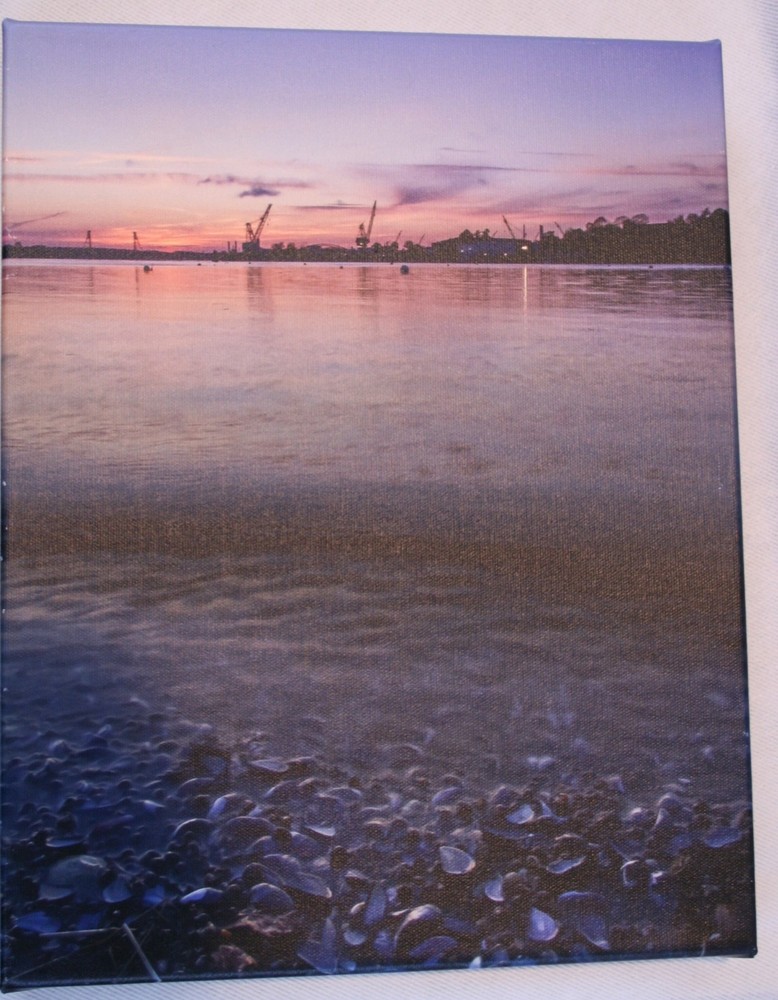 Original Fine Art 14″ x 11″ Wrapped Canvas Photo on Wood Frame Signed by Artist