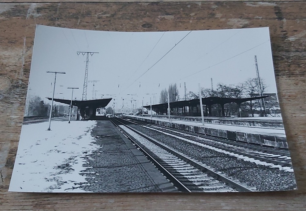 Large B/W Photo Cologne Limestone Railway Station???